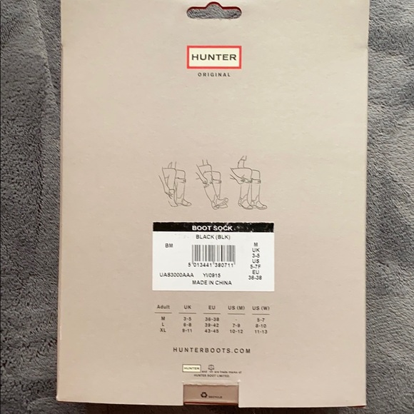 Hunter Boot Socks for Tall Boots (M) - Picture 2 of 2